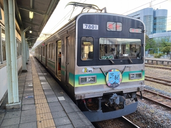 寄居駅から熊谷駅の乗車記録(乗りつぶし)写真