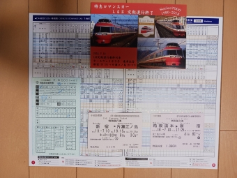 新宿駅から片瀬江ノ島駅の乗車記録(乗りつぶし)写真