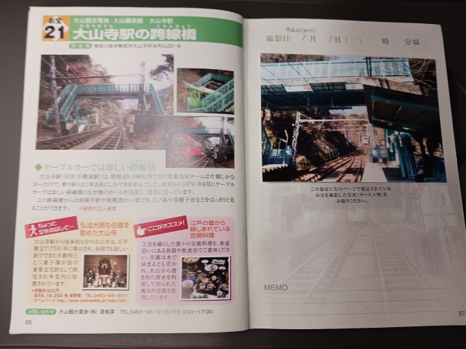 鉄道乗車記録の写真:旅の思い出(3)        「第三回#21.帰りに大山寺に途中下車しました。」