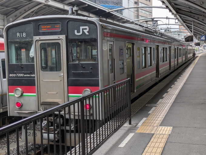 鉄道乗車記録の写真:乗車した列車(外観)(1)          