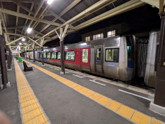 内子駅から八幡浜駅の乗車記録(乗りつぶし)写真