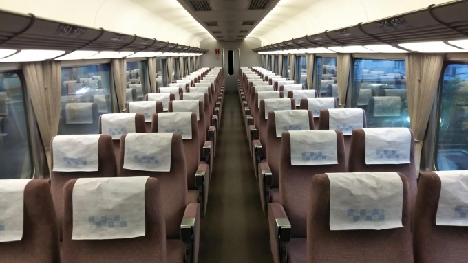 鉄道乗車記録の写真:車内設備、様子(5)        