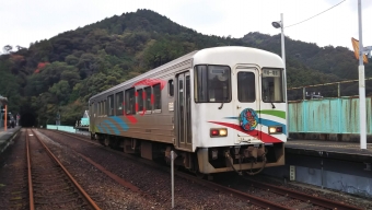 海部駅から甲浦駅の乗車記録(乗りつぶし)写真