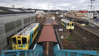 田川伊田駅から直方駅:鉄道乗車記録の写真
