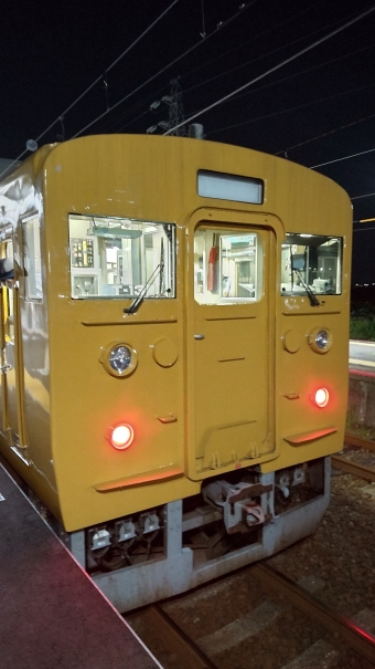 由宇駅から岩国駅の乗車記録(乗りつぶし)写真