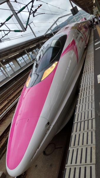 新山口駅から博多南駅の乗車記録(乗りつぶし)写真