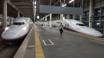 越後湯沢駅から高崎駅の乗車記録(乗りつぶし)写真