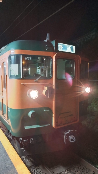 新潟大学前駅から新潟駅の乗車記録(乗りつぶし)写真