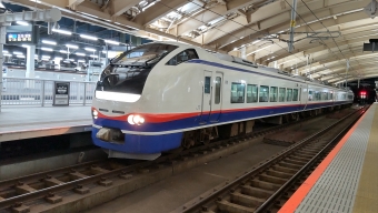 新潟駅から柏崎駅の乗車記録(乗りつぶし)写真