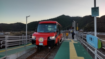 宍喰駅から阿波海南駅の乗車記録(乗りつぶし)写真