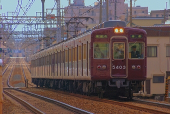 摂津市駅から南茨木駅の乗車記録(乗りつぶし)写真