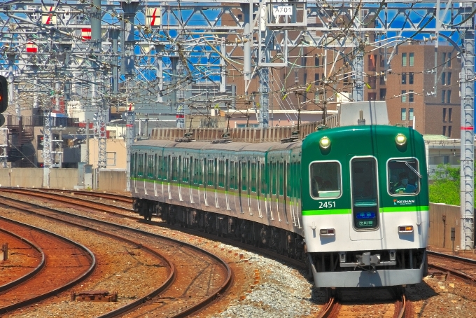 鉄道乗車記録の写真:乗車した列車(外観)(2)        「野江～西三荘間普通で乗車。」