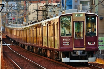 神崎川駅から十三駅の乗車記録(乗りつぶし)写真