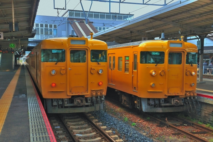 鉄道乗車記録の写真:乗車した列車(外観)(4)        「乗車した列車。クハ115-3001です。」