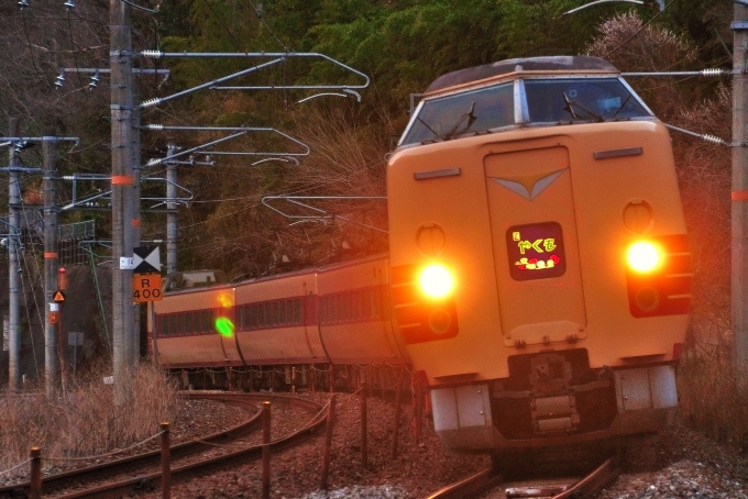 鉄道乗車記録の写真:列車・車両の様子(未乗車)(3)        「国鉄特急色復刻塗装。」