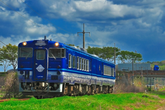 鉄道乗車記録の写真:列車・車両の様子(未乗車)(6)        「あめつち。」