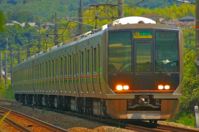 鉄道乗車記録の写真:乗車した列車(外観)(1)        「撮影場所異なります。
乗車した列車。クモハ321-10です。」