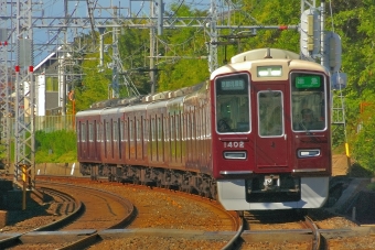 十三駅から富田駅の乗車記録(乗りつぶし)写真