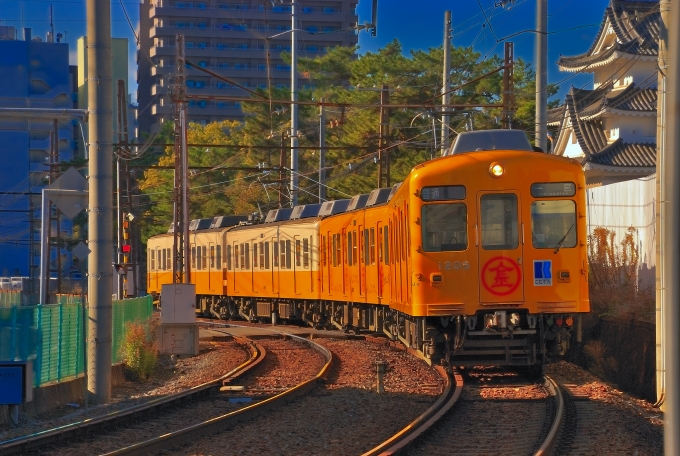 鉄道乗車記録の写真:乗車した列車(外観)(1)        「乗車した列車。1205Fです。」