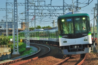 京橋駅から香里園駅の乗車記録(乗りつぶし)写真