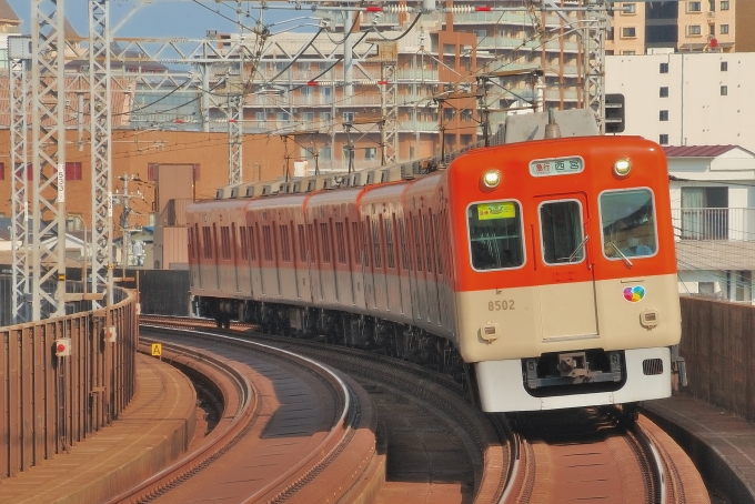 鉄道乗車記録の写真:乗車した列車(外観)(1)          「乗車した列車。8523Fです。8102に乗車しました。
撮影地異なります。」