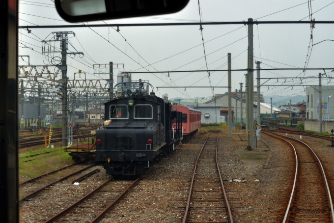 鉄道乗車記録の写真:列車・車両の様子(未乗車)(8)        「凸型電機。」