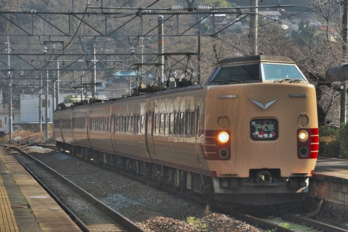 鉄道乗車記録の写真:列車・車両の様子(未乗車)(2)        「381系やくも8号。」