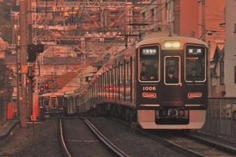 雲雀丘花屋敷駅から十三駅:鉄道乗車記録の写真