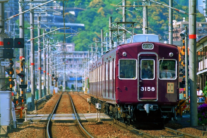 鉄道乗車記録の写真:乗車した列車(外観)(1)        「乗車した列車3100系3158Fです。」