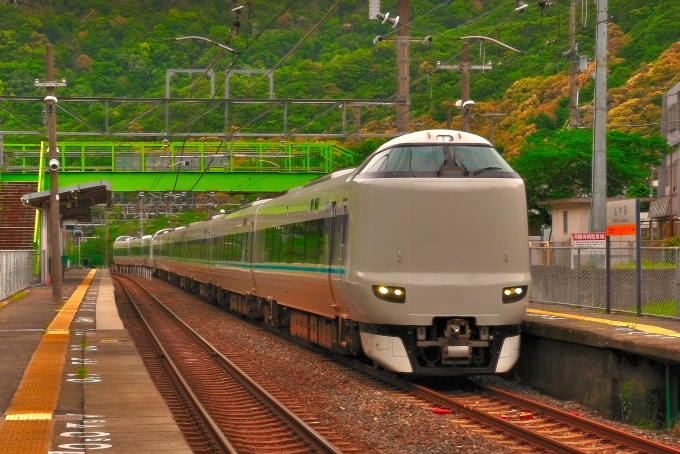 鉄道乗車記録の写真:列車・車両の様子(未乗車)(1)     「287系「くろしお」。」