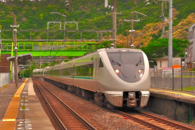 鉄道乗車記録の写真:列車・車両の様子(未乗車)(2)        「289系「くろしお」。」