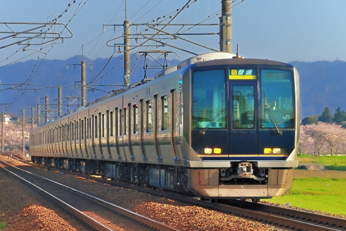 鉄道乗車記録の写真:乗車した列車(外観)(1)     「乗車した列車。D13編成。クモハ320-13に乗車しました。」