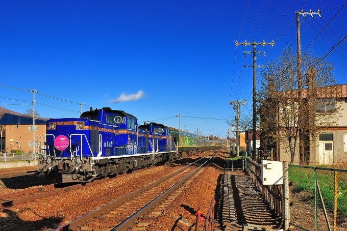 鉄道乗車記録の写真:乗車した列車(外観)(1)     「乗車した列車。トワイライトエクスプレスです。（24系25形)
」