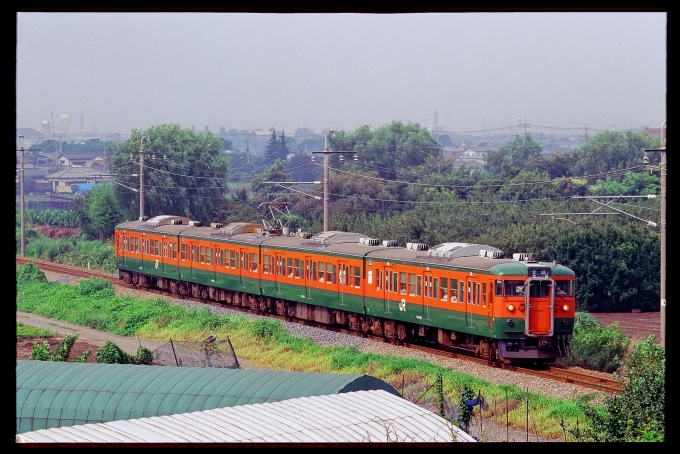 鉄道乗車記録の写真:列車・車両の様子(未乗車)(5)        「115系。」