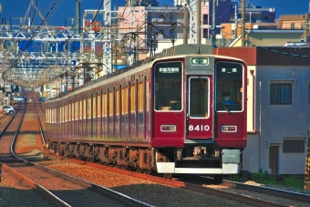 十三駅から富田駅:鉄道乗車記録の写真