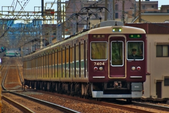 淡路駅から十三駅:鉄道乗車記録の写真