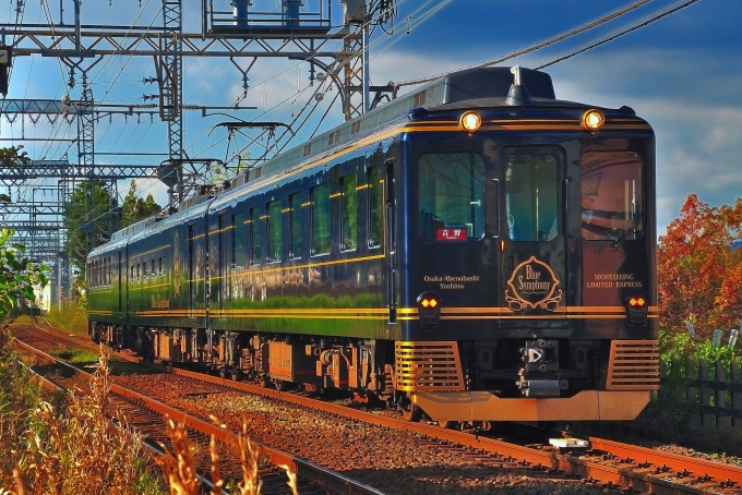 鉄道乗車記録の写真:列車・車両の様子(未乗車)(8)        「青の交響曲（シンフォニー）」