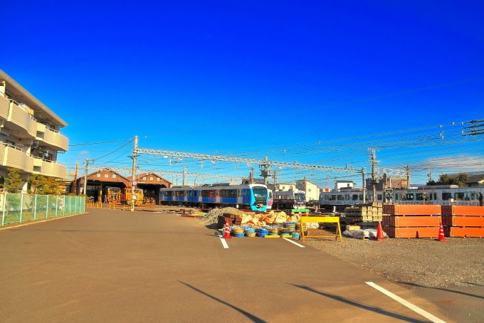鉄道乗車記録の写真:列車・車両の様子(未乗車)(13)        「長沼車庫。」