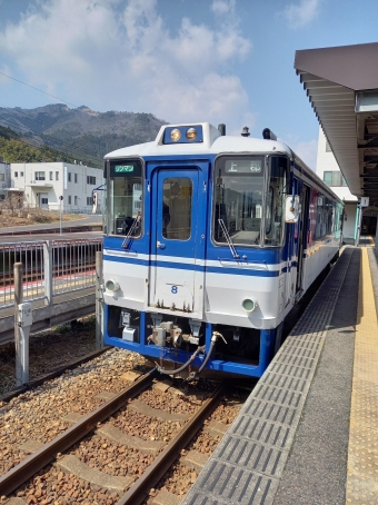 智頭駅から上郡駅の乗車記録(乗りつぶし)写真