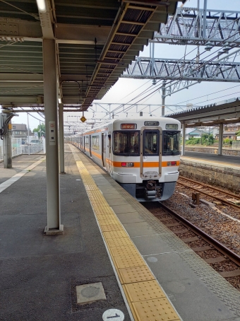 大垣駅から大府駅の乗車記録(乗りつぶし)写真
