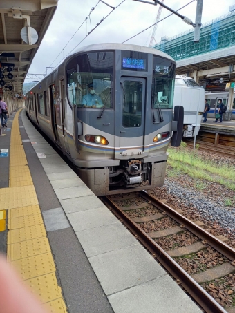 敦賀駅から尼崎駅の乗車記録(乗りつぶし)写真