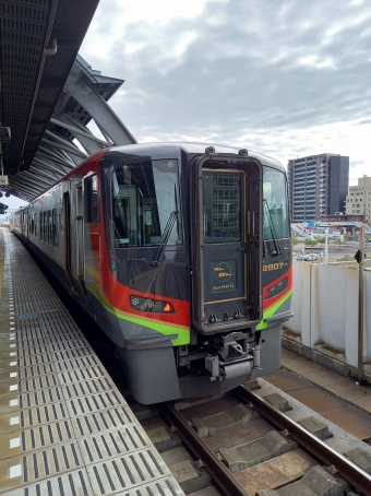 高知駅から宇多津駅の乗車記録(乗りつぶし)写真