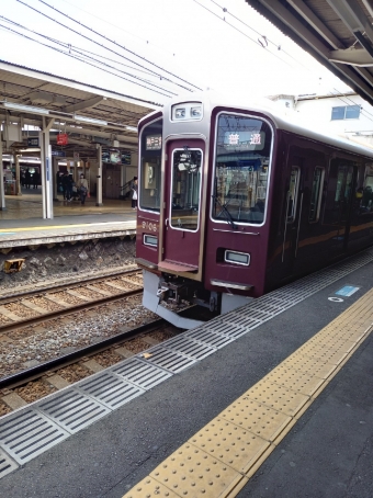 十三駅から武庫之荘駅の乗車記録(乗りつぶし)写真