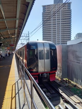 神宮前駅から名鉄岐阜駅の乗車記録(乗りつぶし)写真