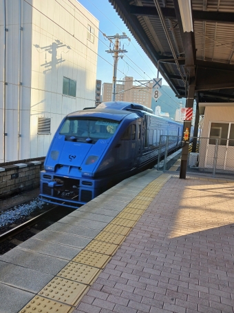 小倉駅から別府駅の乗車記録(乗りつぶし)写真