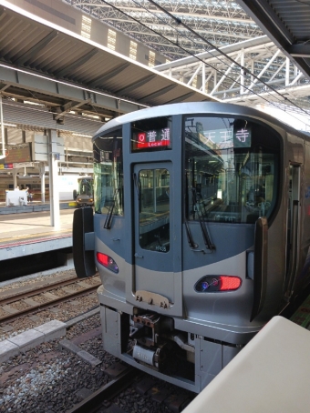大阪駅から大阪城公園駅の乗車記録(乗りつぶし)写真