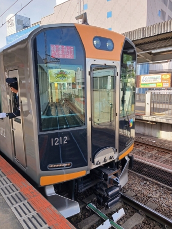 尼崎駅から生駒駅の乗車記録(乗りつぶし)写真