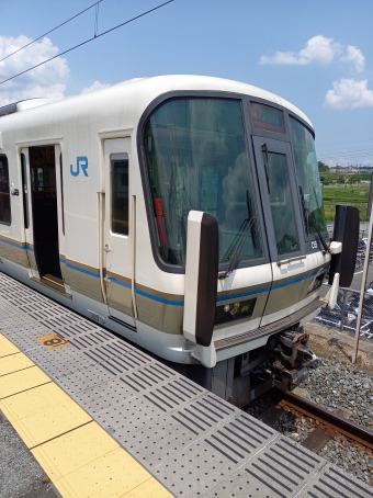 木津駅から大阪駅の乗車記録(乗りつぶし)写真