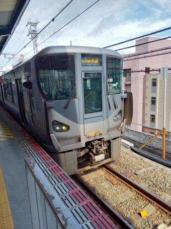 大阪駅から西九条駅の乗車記録(乗りつぶし)写真