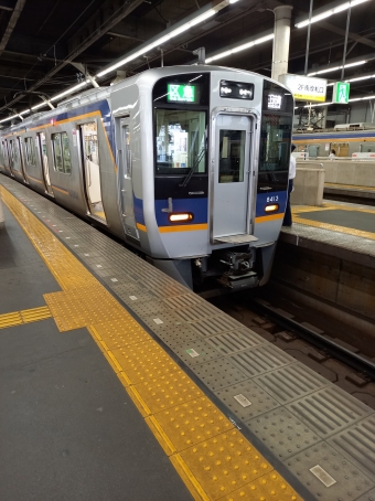 難波駅から堺東駅の乗車記録(乗りつぶし)写真